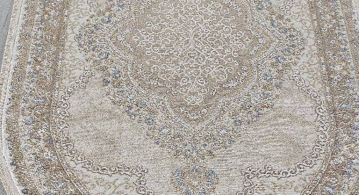 Ковер MOSSO 27226 BEIGE / BLUE Овал