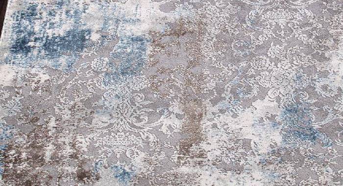 Ковер ARMINA 03853A BLUE / BLUE Овал