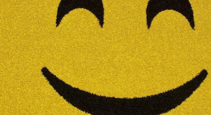 Ковер SMILE NC16 YELLOW Круг